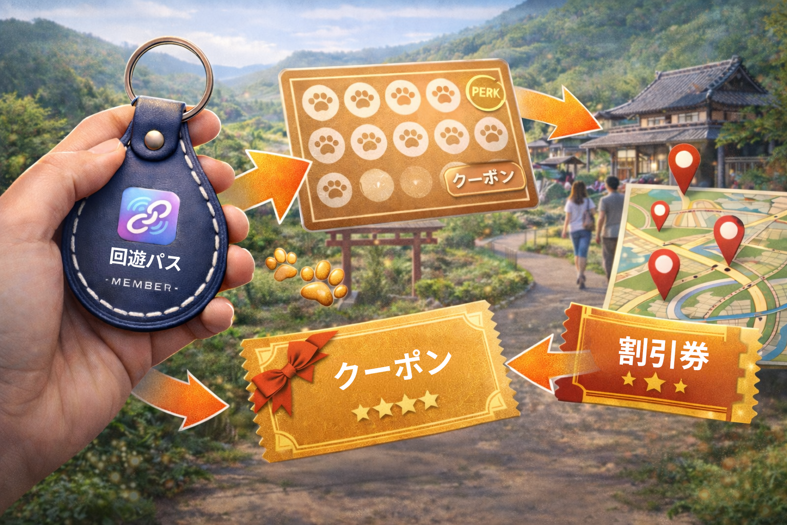 町回遊スタンプラリー